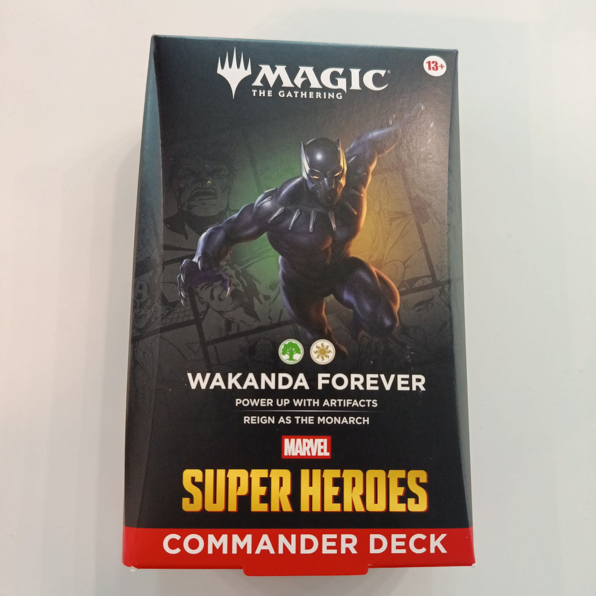 2025 Magic: The Gathering Marvel Super Heroes Wakanda Forever Commander Deck