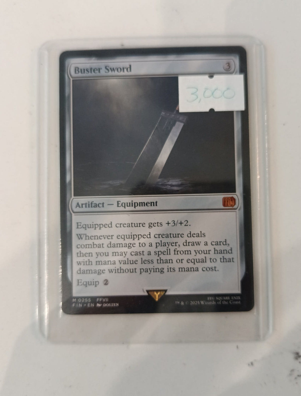 Magic: The Gathering Buster Sword Final Fantasy (FIN) #0255 2025 (English)