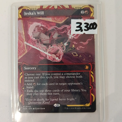 Magic: The Gathering Jeska's Will SOA #0044 2026 (English)