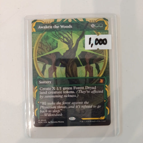 Magic: The Gathering Awaken the Woods SOA #0049 2026 (English)