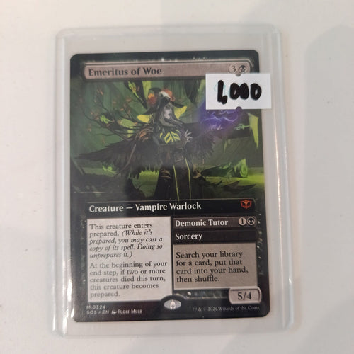 Magic: The Gathering Emeritus of Woe SOS #0324 2026 (English)