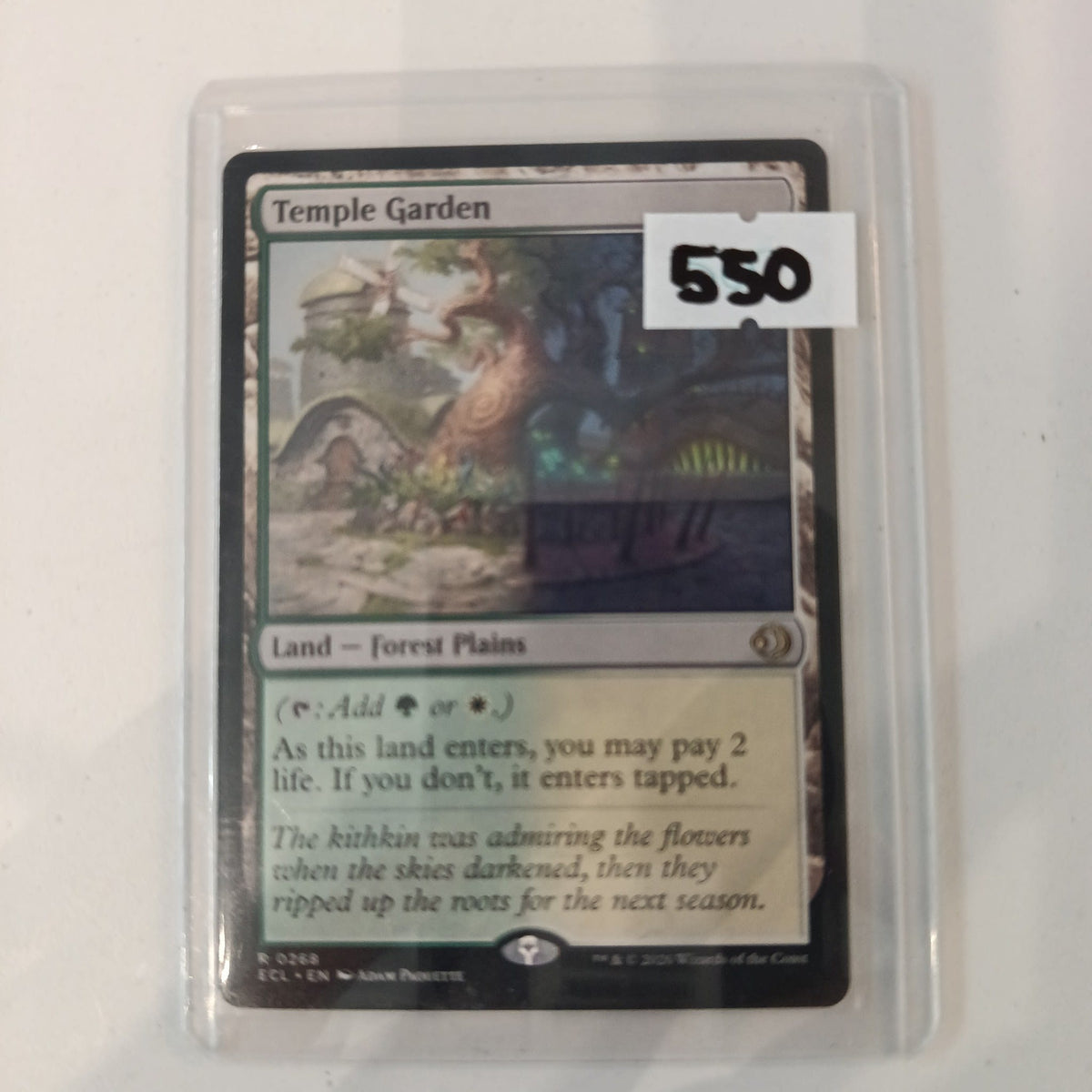 Magic: The Gathering Temple Garden ECL #0268 2026 (English)
