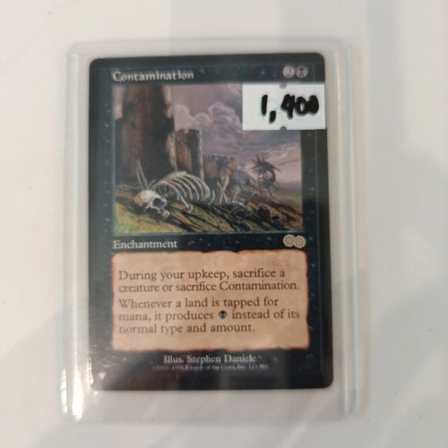 Magic: The Gathering Contamination Urza's Saga #123 1998 (English)