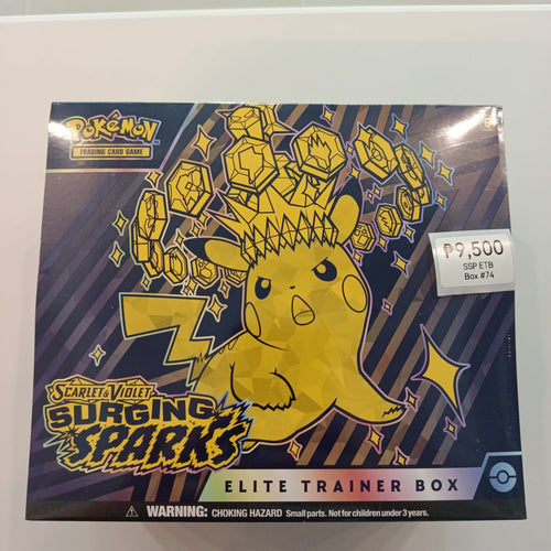 2024 Pokemon TCG Scarlet & Violet Elite Trainer Box