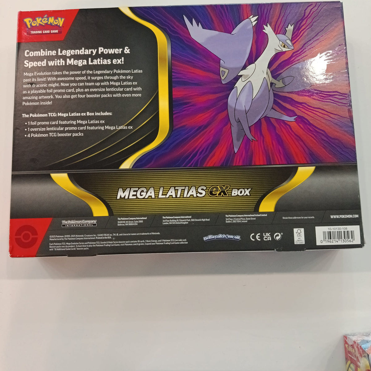 2025 Pokemon Scarlet & Violet Mega Latias ex - view 2