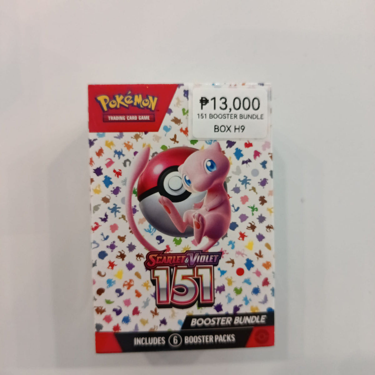 Pokemon Scarlet & Violet 151 Mew Booster Bundle 2023 (English)