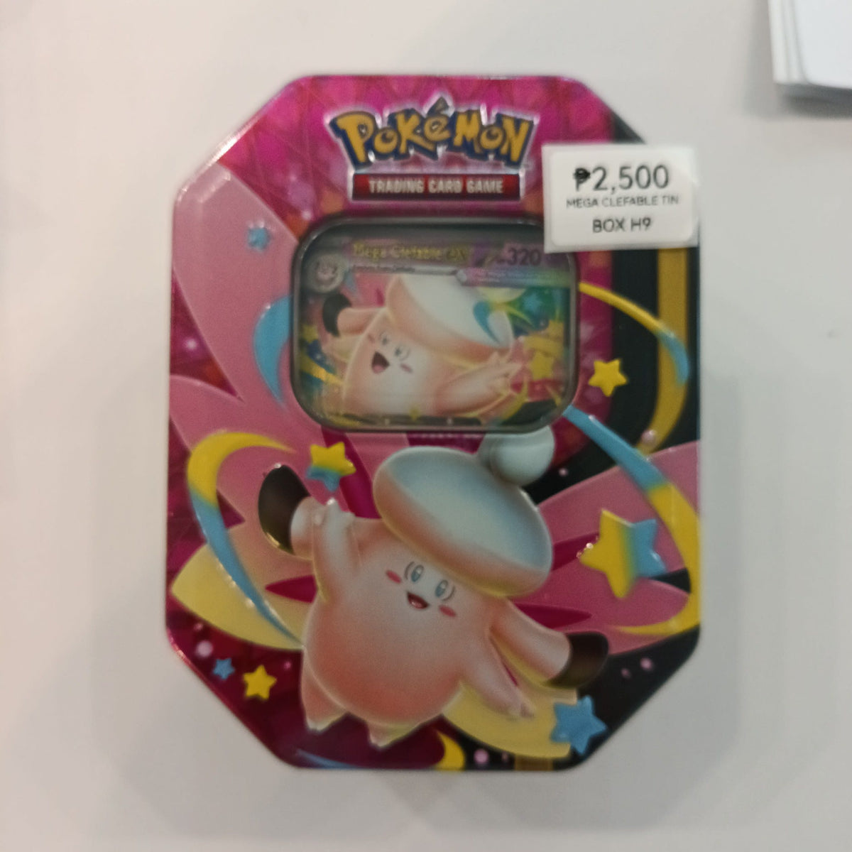 Pokemon Mega Moonlit Tin Mega Clefable ex 2026 (English)
