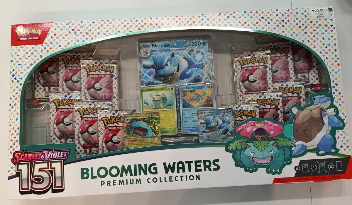Pokemon Scarlet & Violet 151 Venusaur ex & Blastoise ex Premium Collection 2025 (English)