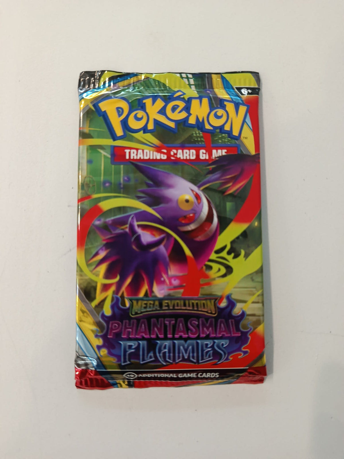 Pokemon Mega Evolution Phantasmal Flames Mega Gengar Booster Pack (English)