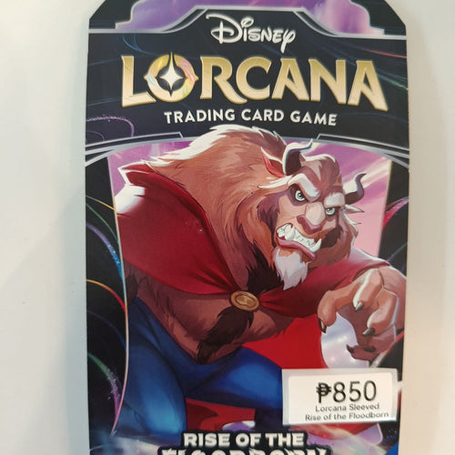 Lorcana Rise of the Floodborn The Beast Blister 2023 (English)