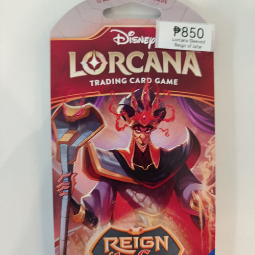 Lorcana Reign of Jafar Sleeved Booster Pack (English)
