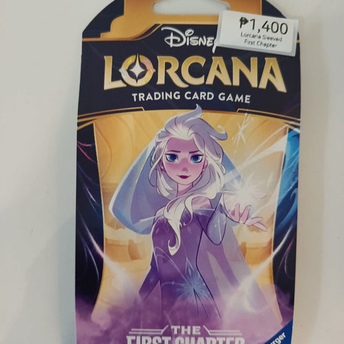 Lorcana The First Chapter Elsa Sleeved Booster Pack 2023 (English)