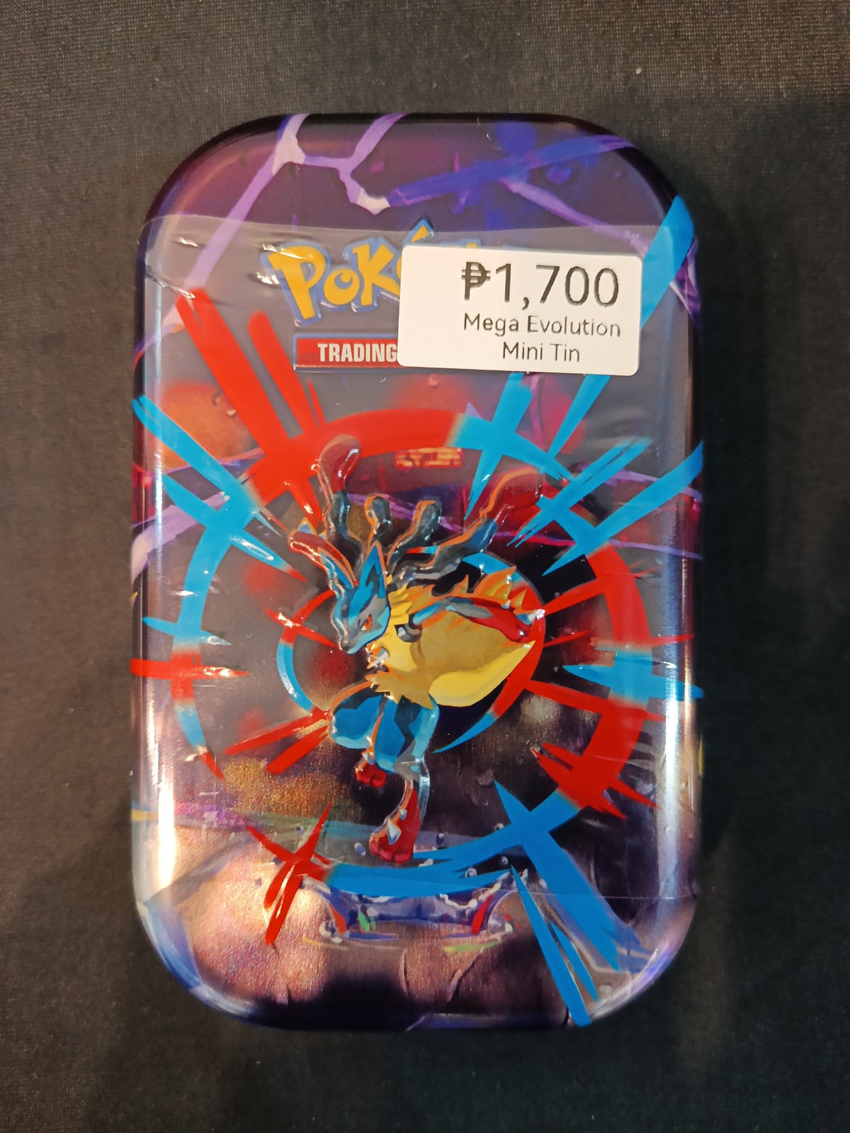 Pokemon Mega Evolution Mega Lucario Mini Tin 2025 (English)