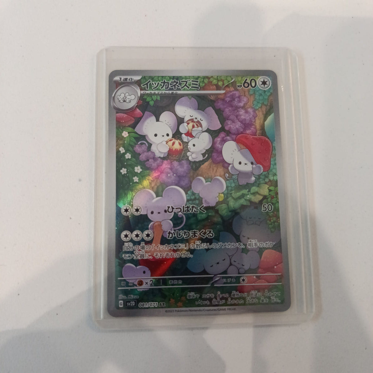 Pokemon Maushold sv2a #081/071 2023 (Japanese)