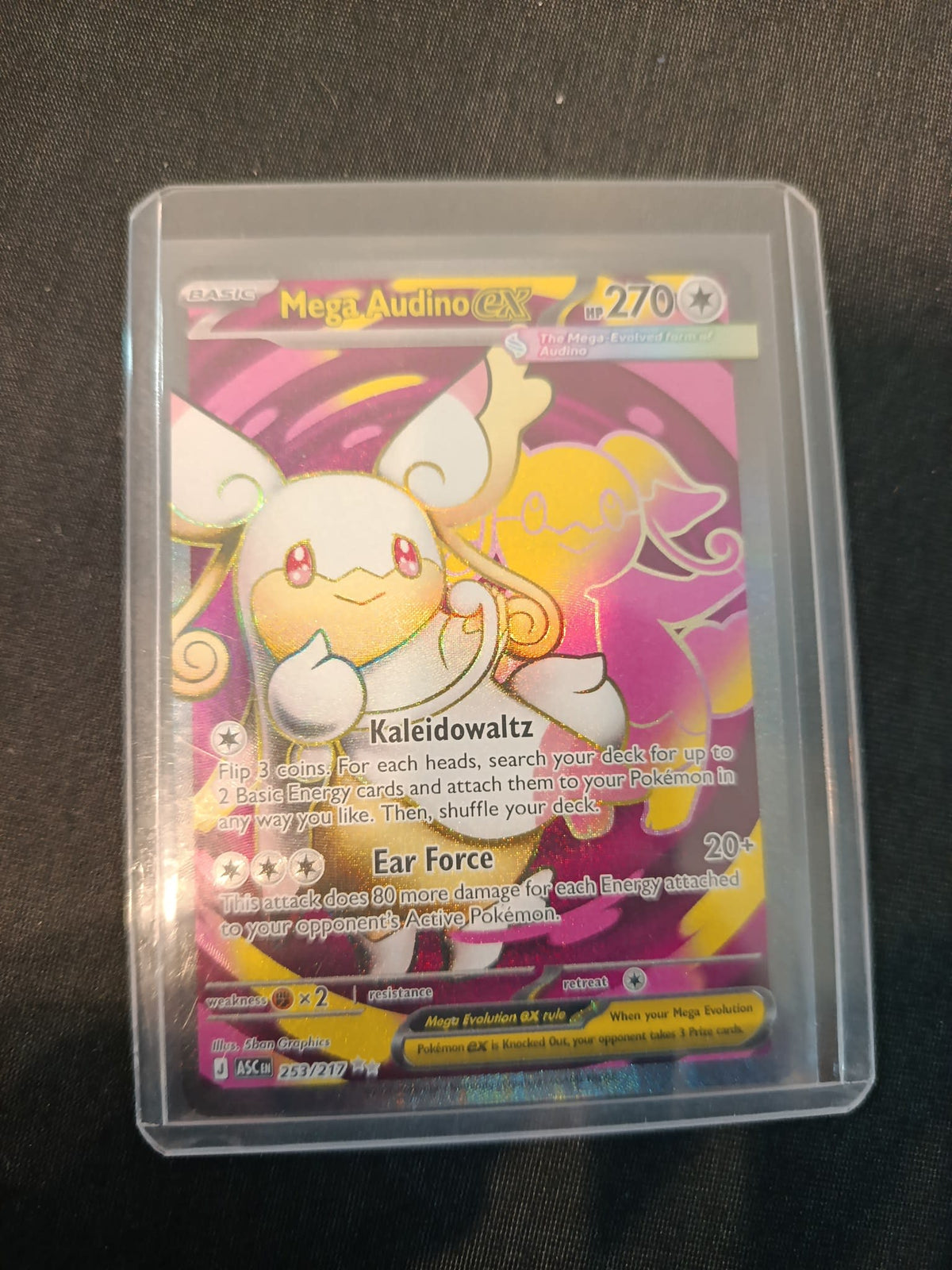 Pokemon Mega Audino ex Surging Sparks (ASC111) #253/217 2024 (English) 253/217
