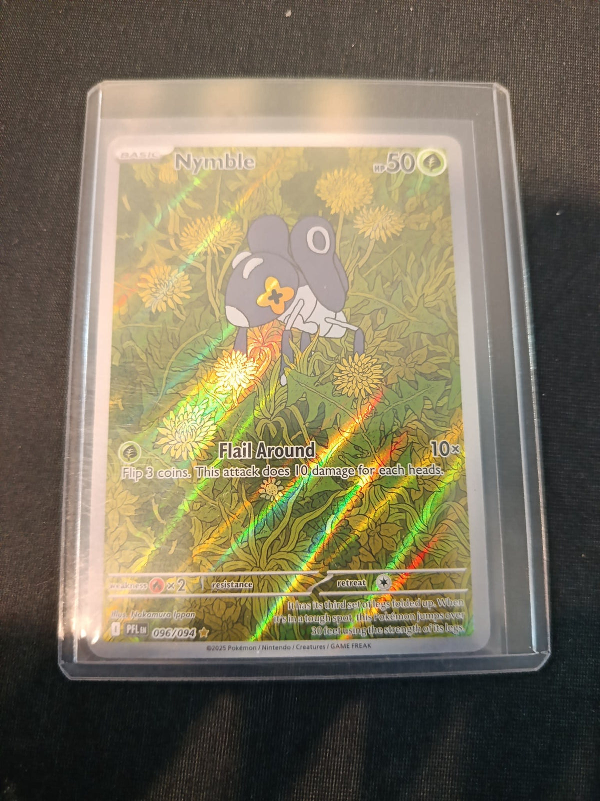 Pokemon Nymble PFL (Prismatic Evolutions) #096/094 2025 (English)