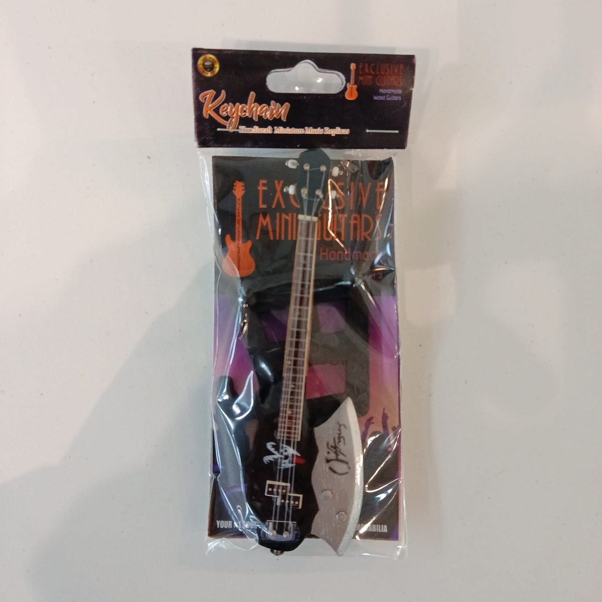 Exclusive Mini Guitars Handicraft Miniature Music Replicas Red Electric Guitar Miniature K - view 2