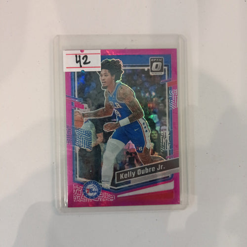 2023-24 Panini Donruss Optic Kelly Oubre Jr. Hyper Pink #46