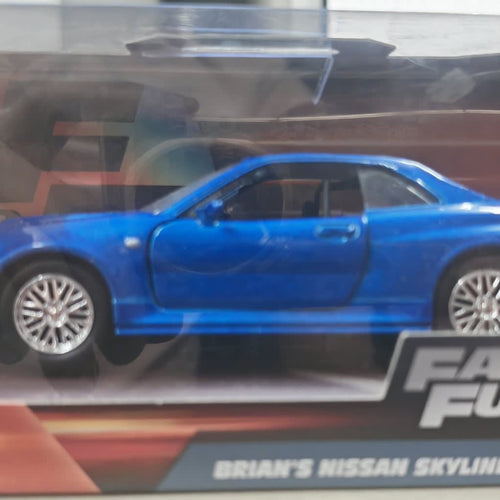 Fast & Furious Fast & Furious Die-Cast Brian's Nissan Skyline GT-R (R34)
