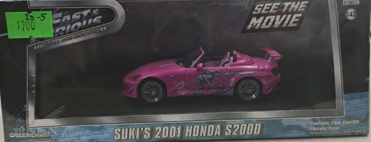 2001 Greenlight Hollywood Fast & Furious Suki's 2001 Honda S2000