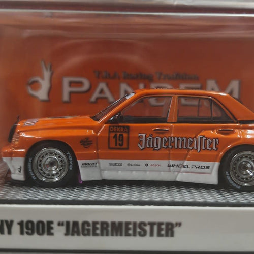 Inno64 Pandem Rocket Bunny Mercedes-Benz 190E Jagermeister