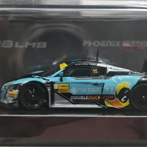 Tarmac Works Hobby64 Hobby64 Audi R8 LMS #15 - Phoenix Racing Asia / Tak Chun / DoubleDuck