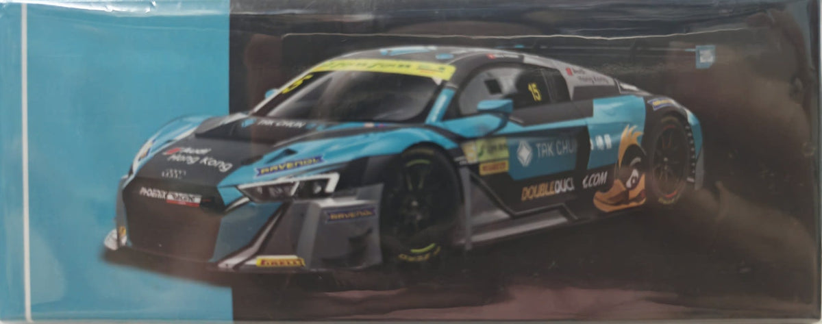Tarmac Works Hobby64 Hobby64 Audi R8 LMS #15 - Phoenix Racing Asia / Tak Chun / DoubleDuck - view 2