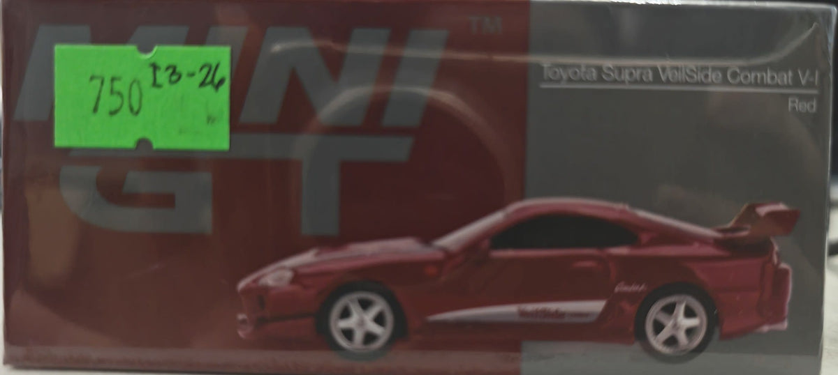 Mini GT Toyota Supra VeilSide Combat V-I Red RHD