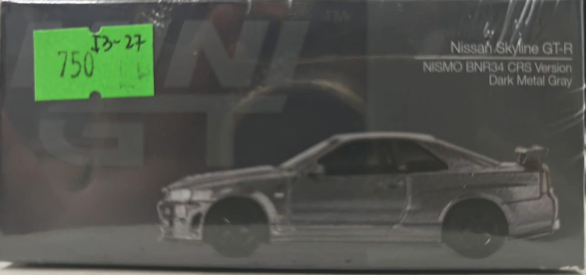 Kyosho Nissan Skyline GT-R Nissan Skyline GT-R NISMO BNR34 CRS Version Dark Metal Gray