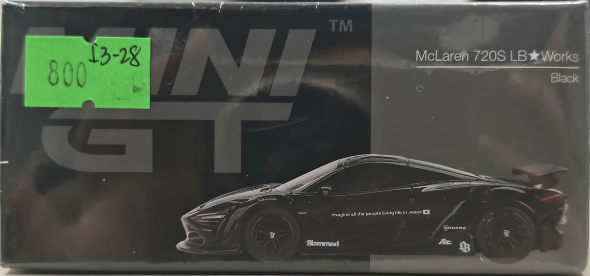 Mini GT McLaren 720S LB★Works Black