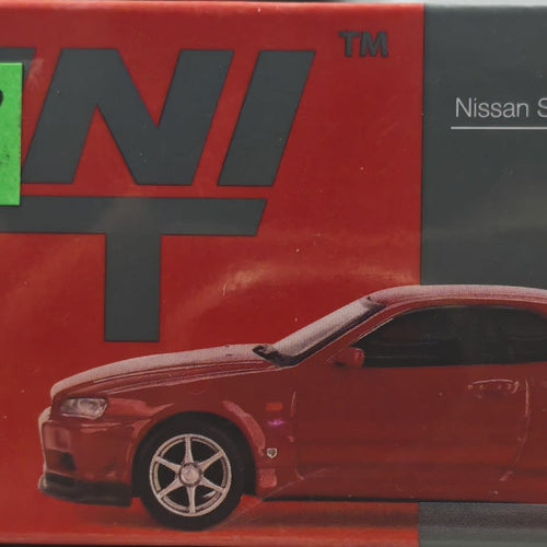 Mini GT Nissan Skyline GT-R (R34) V-Spec Active Red