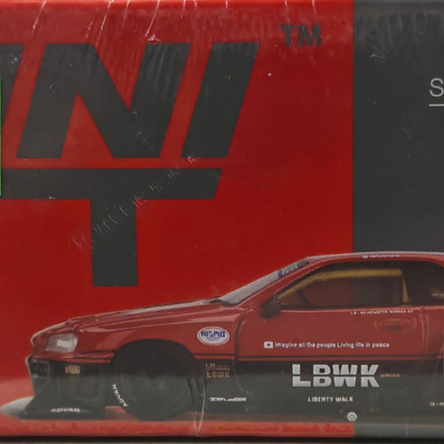 Mini GT LBWK Liberty Walk Nissan LB-ER34 Super Silhouette SKYLINE Red/Black