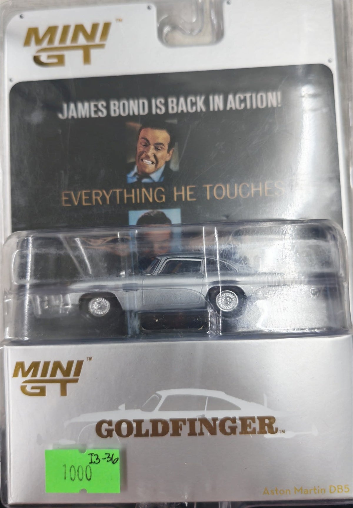 Mini GT James Bond Goldfinger Aston Martin DB5