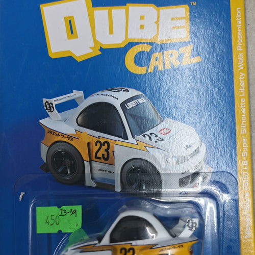Mini GT Qube Carz Qube Carz Nissan Silvia S15 LB-Super Silhouette Liberty Walk Presentatio