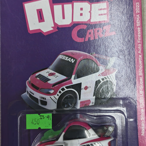 2023 Mini GT Qube Cars Qube Cars Nissan Silvia S15 LB-Super Silhouette Auto Finesse SEMA 2