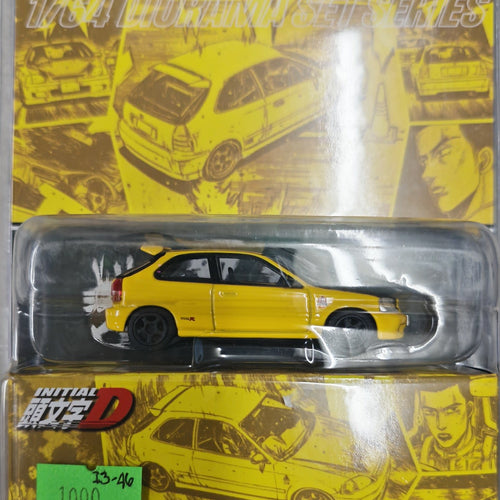 Initial D 1/64 Diorama Set Series Honda Civic EK9