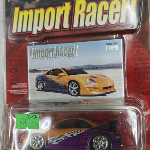 2003 Jada Toys Import Racer! Mitsubishi Eclipse #T19