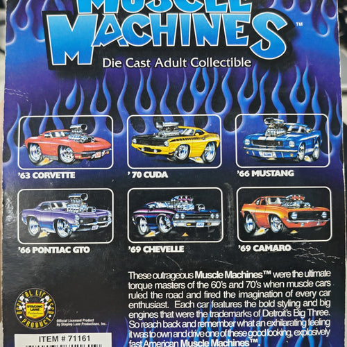2000 Muscle Machines Muscle Machines Die Cast Adult Collectible Assorted Muscle Cars