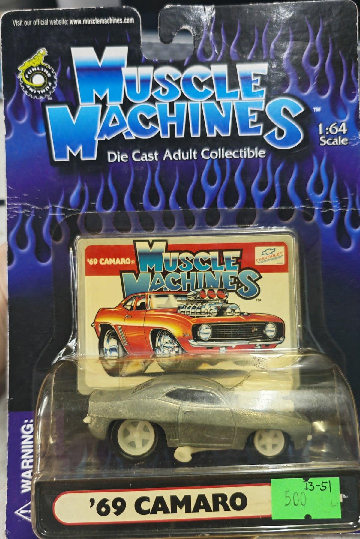 2000 Muscle Machines Muscle Machines Die Cast Adult Collectible Assorted Muscle Cars - view 2