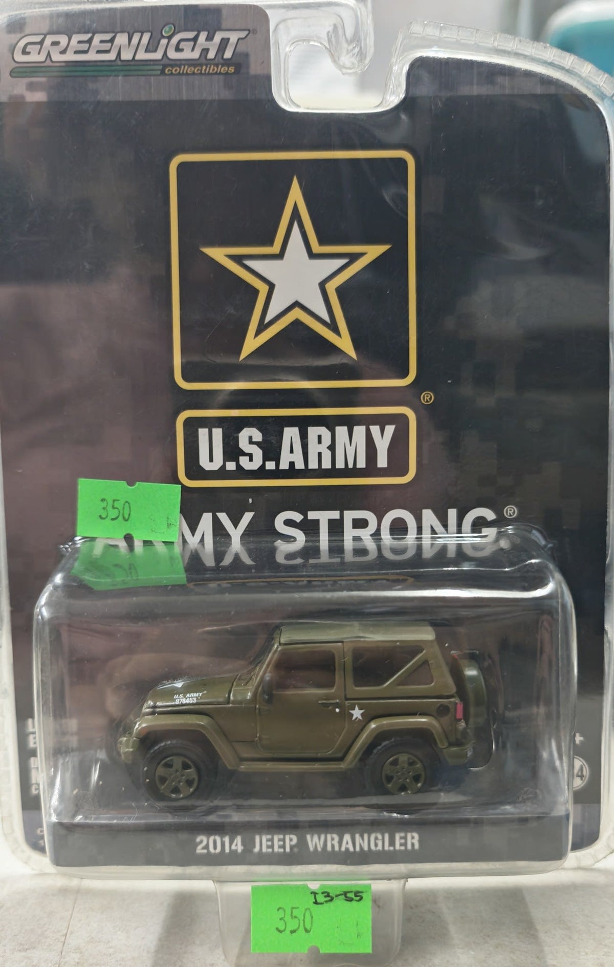 2014 Greenlight U.S. Army - Army Strong 2014 Jeep Wrangler