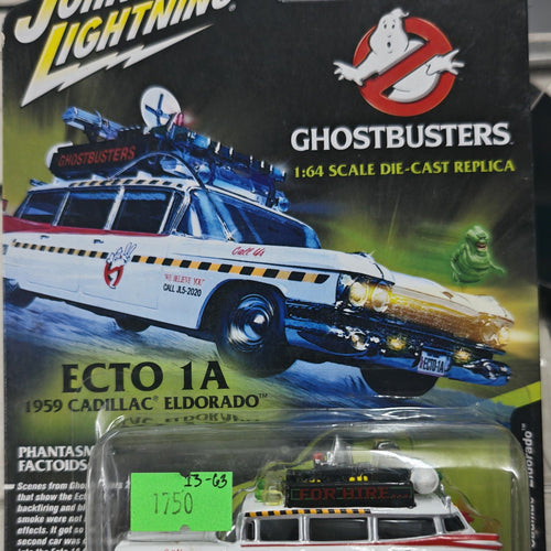 Johnny Lightning Silver Screen Machines Ecto 1A — 1959 Cadillac Eldorado