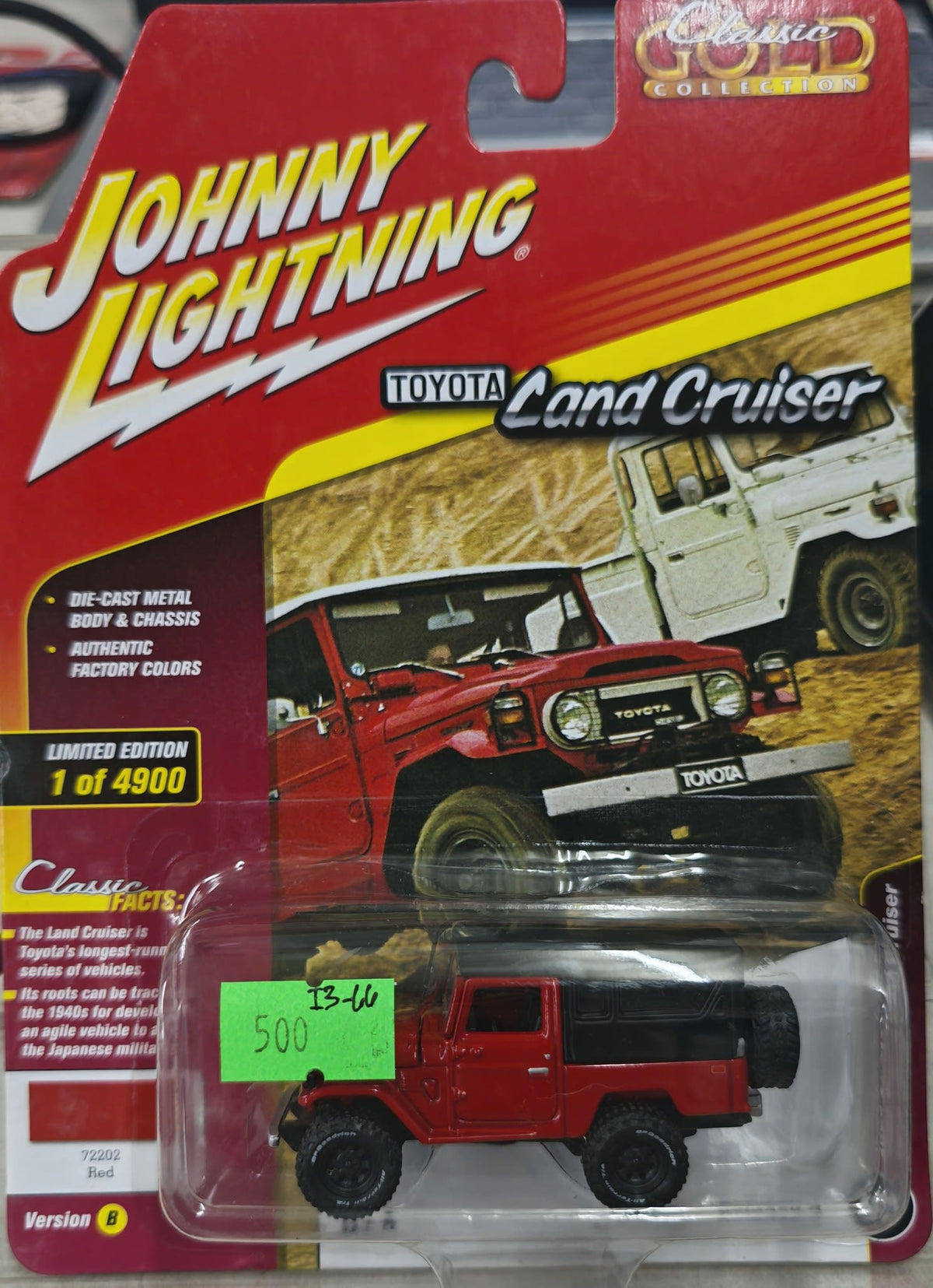 Johnny Lightning Classic Gold Collection Toyota Land Cruiser