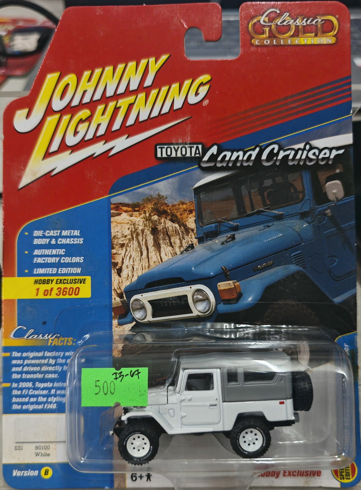 Johnny Lightning Classic Gold Collection Toyota Land Cruiser
