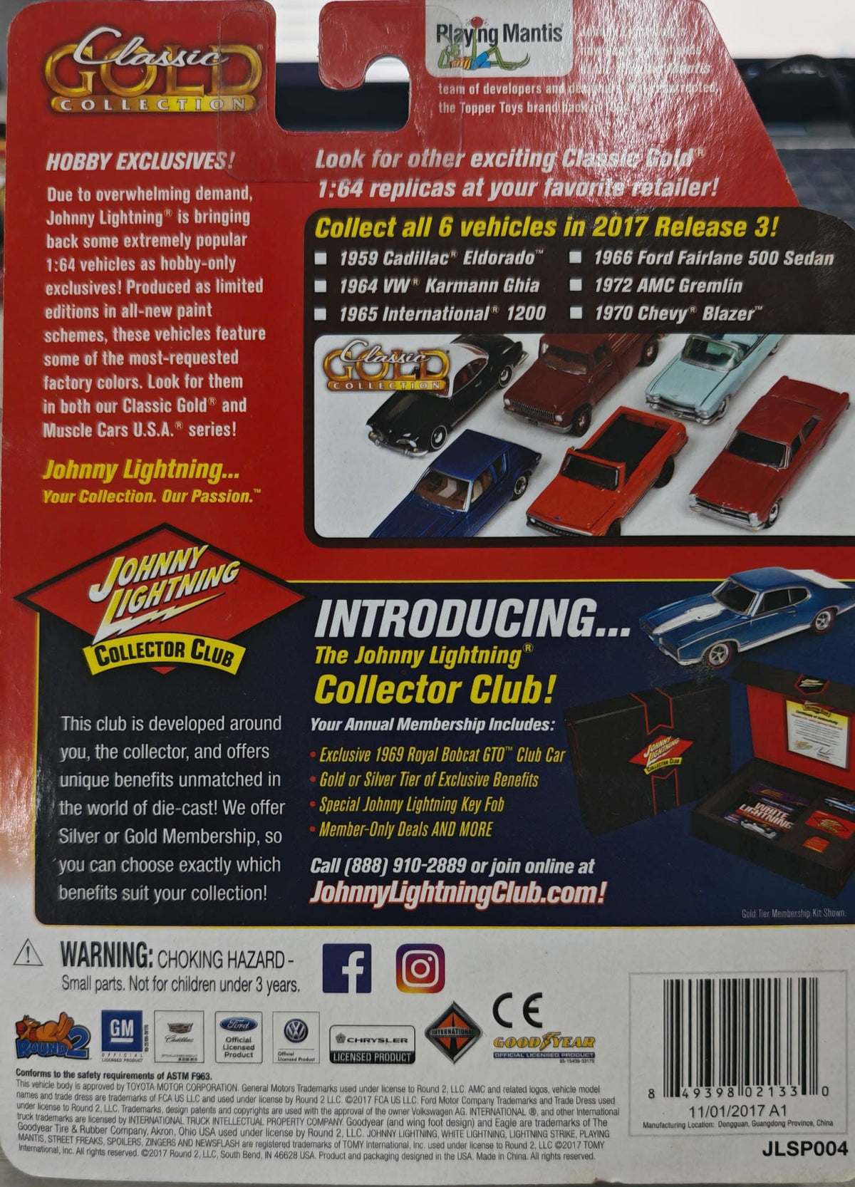 Johnny Lightning Classic Gold Collection Toyota Land Cruiser - view 2