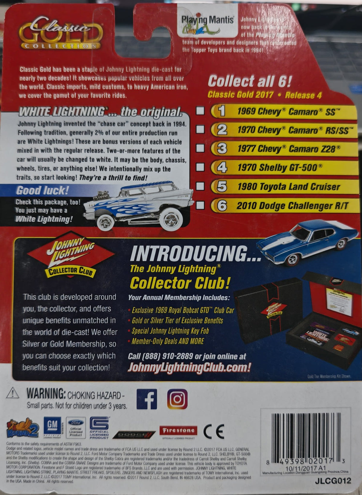 23-68 Johnny Lightning Classic Gold Collection Toyota Land Cruiser - view 2