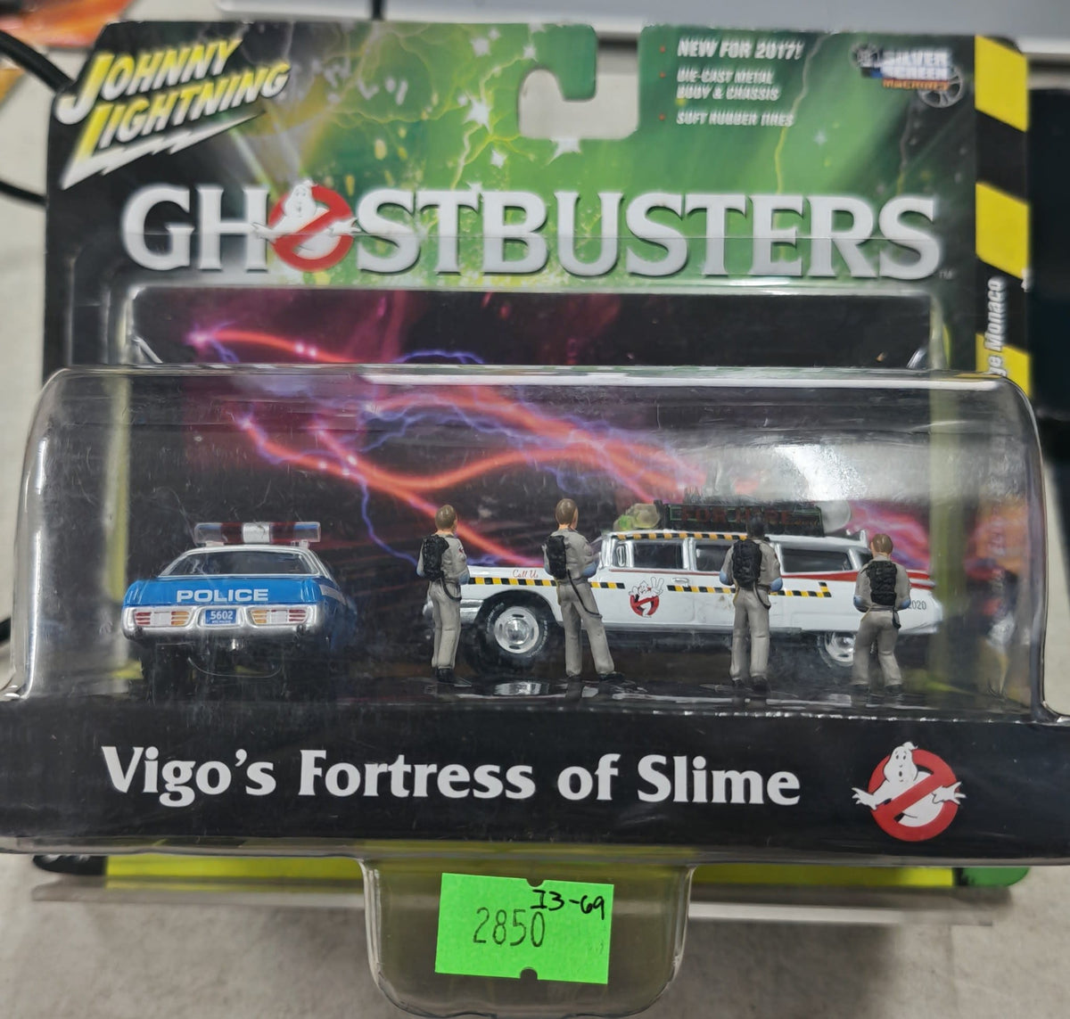 2017 Johnny Lightning Silver Screen Machines Vigo's Fortress of Slime