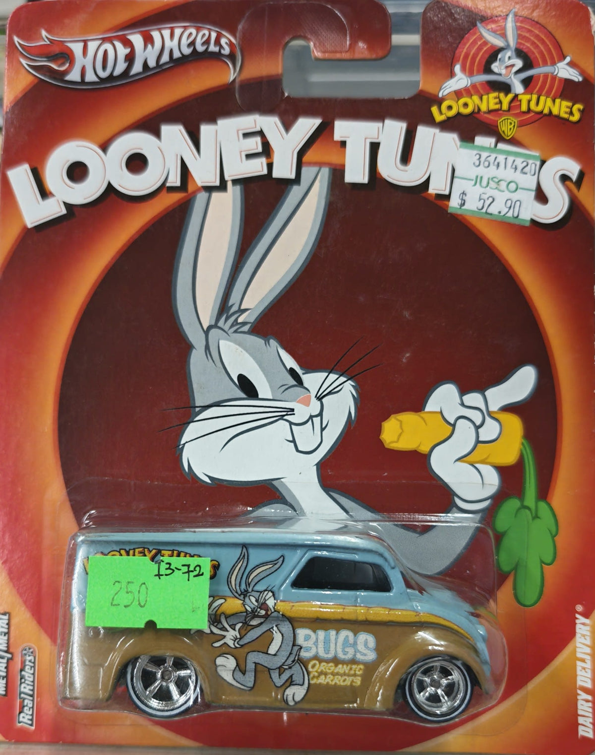 Hot Wheels Looney Tunes Dairy Delivery – Bugs Bunny #13-72