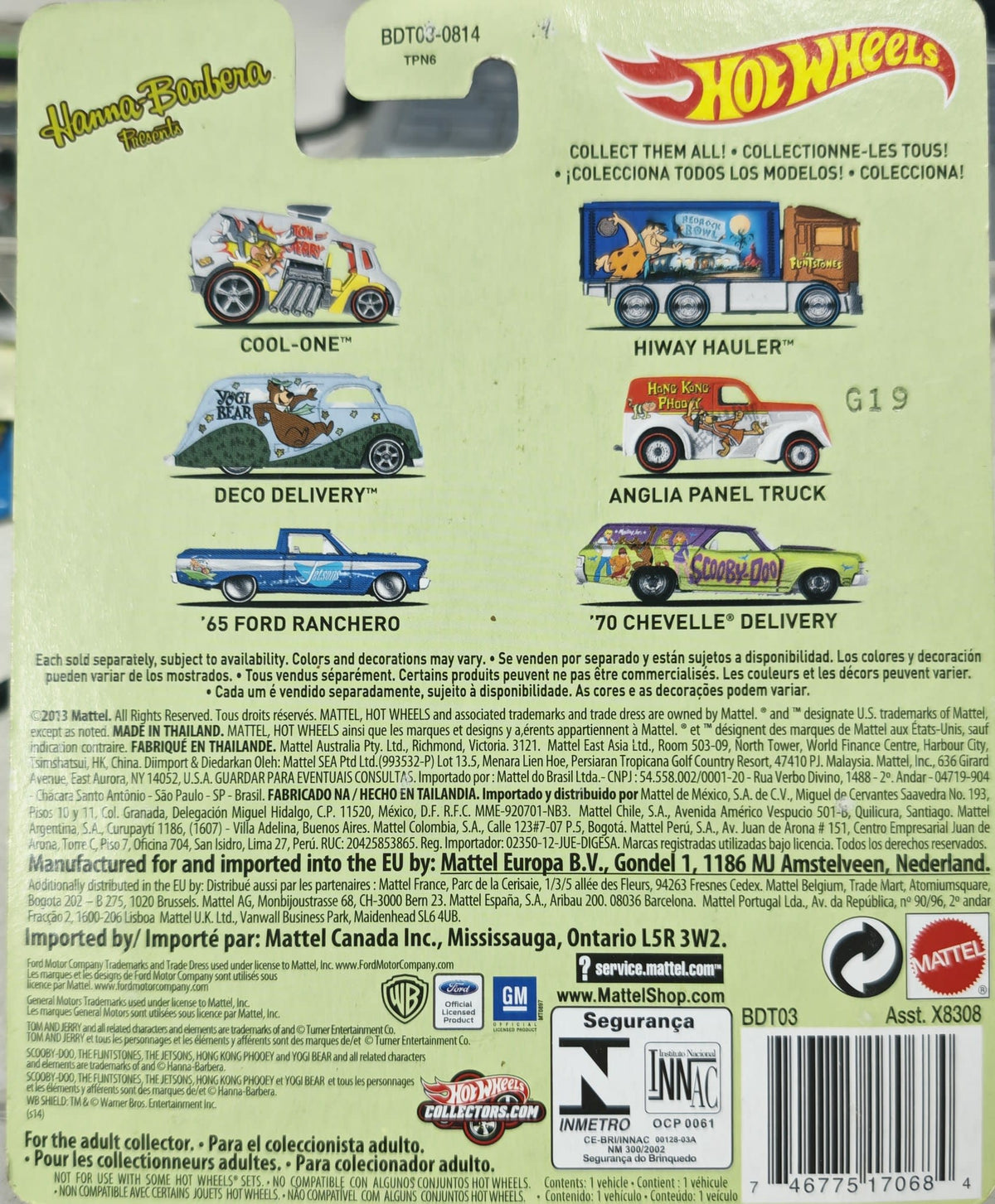 Hot Wheels Pop Culture Deco Delivery (Yogi Bear) - view 2