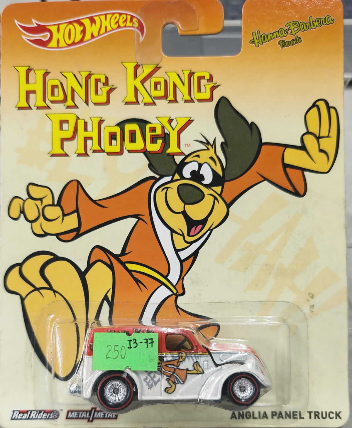 Hot Wheels Pop Culture - Hanna-Barbera Anglia Panel Truck - Hong Kong Phooey