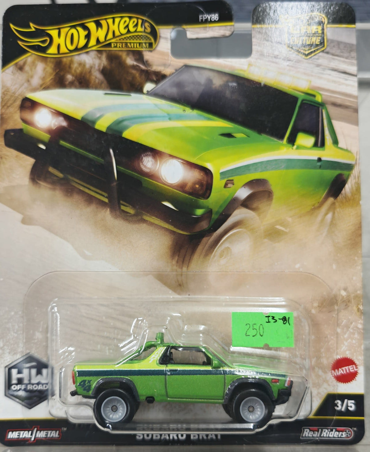 Hot Wheels Hot Wheels Premium - Car Culture - HW Off Road Subaru BRAT #3/5